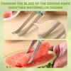 Watermelon Cutter Slicer Tool, Kaluofan 3-in-1 Watermelon Slicer Fork Cutter,