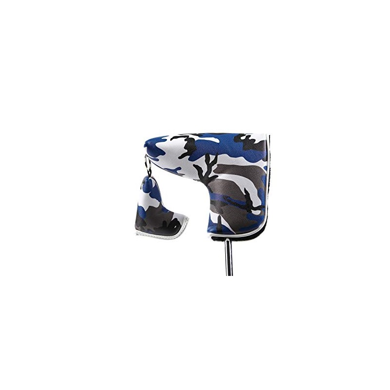 Camo Pin Putter Cover in 4 Colors (Blue)