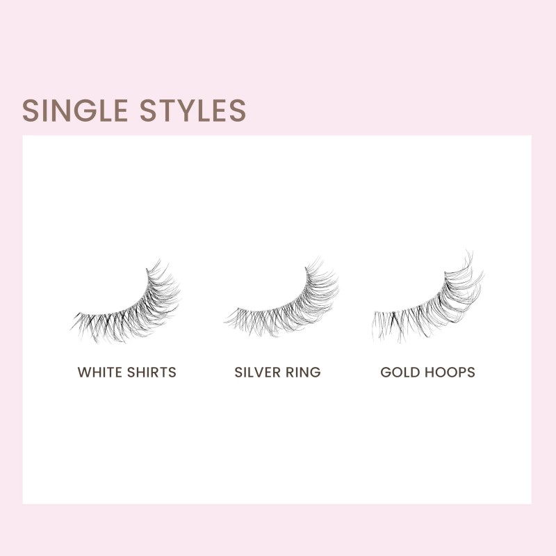 Kiss False Eyelashes Natural Look Lift Easy Application Comfortable Wear
