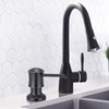 SAMODRA Sink Soap Dispenser for Kitchen Oil Rubbed Bronze Dish