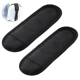 HREDZEO Universal Plattenträger Schulterpolster,2 Pcs Abnehmbarer Schulterriemen Breit Taschengurte zum Wechseln Geeignet für Rucksäcke, Reisetaschen und Gegenstände mit Schultergurten