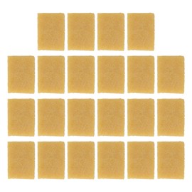 22 Pcs Adhesive Eraser Quadrate Manual Natural Rubber Reusable 7x5.1cm DIY Cutting Glue Residue Remover for School Projects