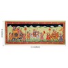 Purpledip Silk Cloth Painting King's Outing: Collectible Indian Miniature Art
