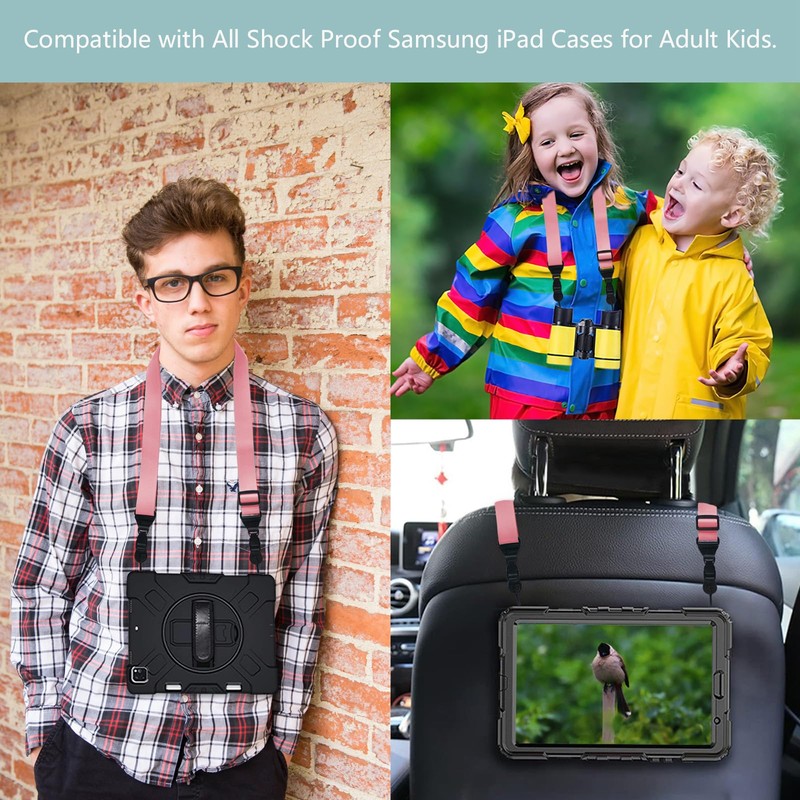 Gowjaw 1 Pack Shoulder Strap, Light Pink, 1 Pack-Light Pink