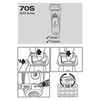 70S Series 7 Replacement Head for Braun Electric Foil Shaver,