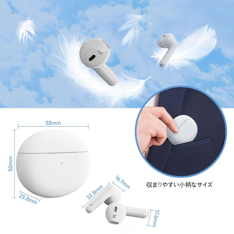 充電式集音器 高齢者集音器しゅうおんき 高感度集音器 音声拡聴器 イヤホンタイプ ヘッドセット外観 耳穴式 左右両用耳ワイヤレス USB充電式軽量 コンパクト