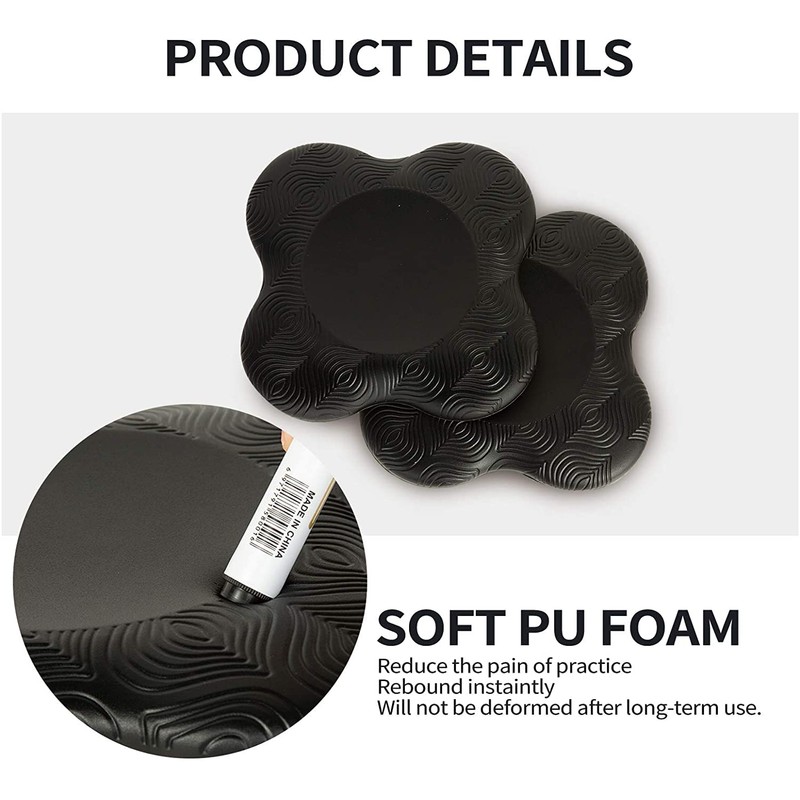 Zealtop Yoga Knee Pads Cushion Extra Thick for Knees Elbows