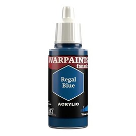 The Army Painter, Warpaints Fanatic Regal Blue Single Acrylics Miniature Hobby Painting Quality Paint for Miniature Wargaming