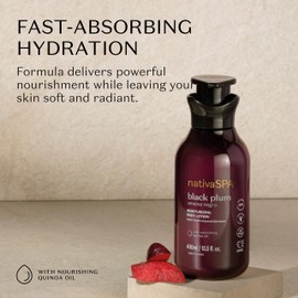 O Boticario Nativa Spa Nachiba Spa Body Lotion, Black Prune, 13.5 fl oz (400 ml)
