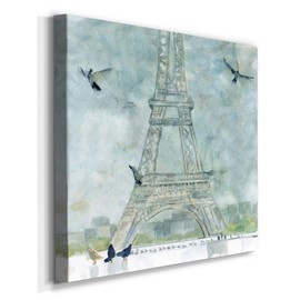 Home Decor Square Canvas Wall Art Abstract Painting Modern Pictures Minimalist Decoration for Living Room Dining Room Bathroom Office, Ready to Hang