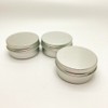 Mini Travel Aluminum Dispensing Container Empty Bottle 3ea