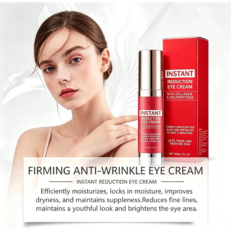 Instant Eye & Face Lift Cream: Rapid Under Eye Bags,Wrinkles