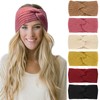 DRESHOW Diadema Mujer Invierno Diadema Cabeza Anchas Cabello Turbante Banda