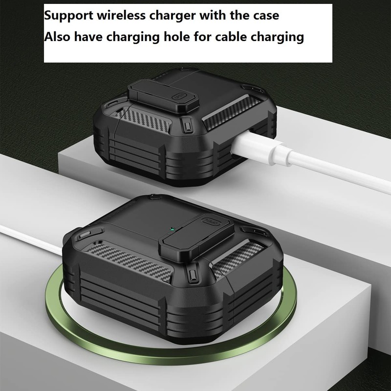 navor Cover Compatible with AirPods 3rd Generation (2021), PC +