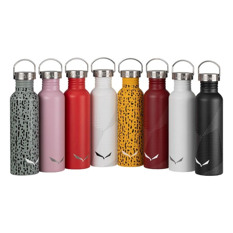 Salewa Aurino 0.75L Stainless Steel Bottle, Grey