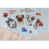 MP Studia Who Said Woof Magnets SR-409 Plastic Canvas MP