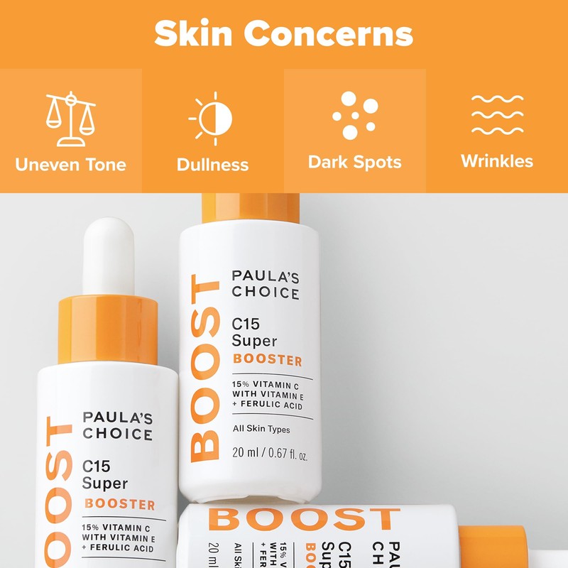 Paula's Choice BOOST C15 Super Booster, 15% Vitamin C Serum