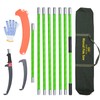 Grefinity Pole Saws for Tree Trimming, 27 FT Manual tree
