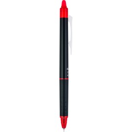 Pilot FriXion Synergy Clicker Erasable, Refillable, Retractable Gel Ink Pen, Extra Fine Point 0.5 mm, Pack of 8, Red, FriXion Erasable Pens 0.5 - Ideal for School & Office Writing