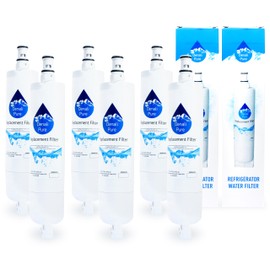 6-Pack Replacement for Sears/Kenmore 10655632500 Refrigerator Water Filter - Compatible with Sears/Kenmore 46-9010, 46-9902, 46-9908 Fridge Water Filter Cartridge
