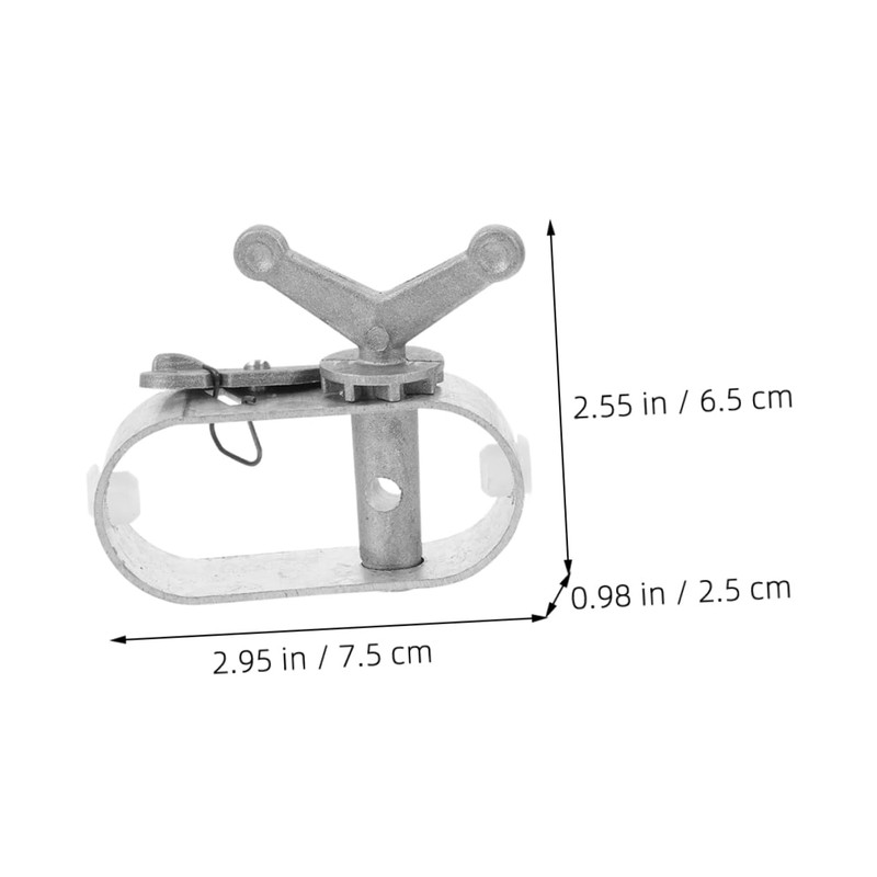 BESPORTBLE 1 Set Aluminum Pool Cover Winch with Self Locked