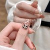 [NEURAD]ネイルチップ ミディアム 30枚入マグネットタイプ 手作り付け爪｜秋冬シャネルスタイル キャッツアイ × リボンパールネイル 夏向けショートネイル 人気 和風