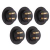 5Pcs 2 Way Stereo Speaker Box Terminal Cup Double Binding