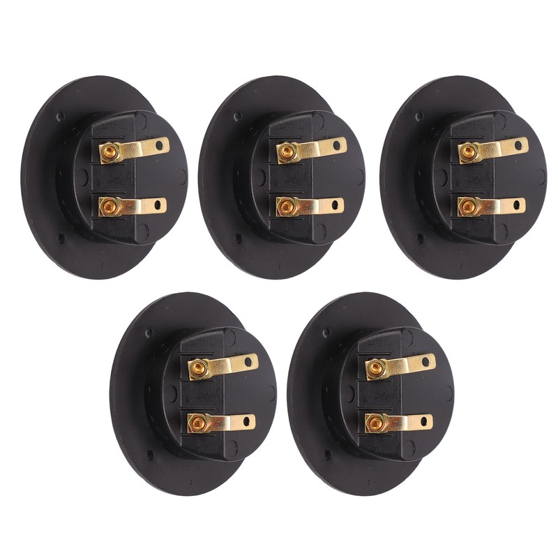 5Pcs 2 Way Stereo Speaker Box Terminal Cup Double Binding