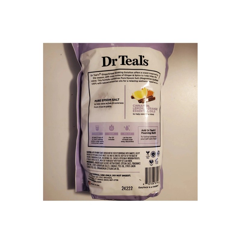 Dr. Teal's Dr Teals Limited Edition Epsom Salt 2 lbs,