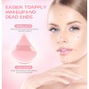 8 piezas triangulares en polvo de cara suave triangular, maquillaje