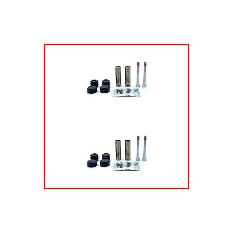 2 Sets Front Brake Caliper Slider Pin Guide Bolt Kit