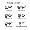 Meliya 2 Pack Compatible for Shokz Charging Cable, USB&USB-C Magnetic