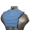 Neck Pillow with Back – Light Blue – Cherry Stone