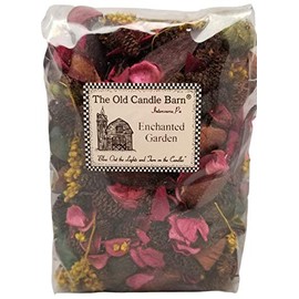 Old Candle Barn Enchanted Garden Potpourri Large Bag - Perfect for Spring and Summer But Can Be Used All Year Long - Decoration or Bowl Filler