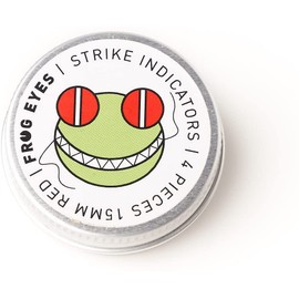Frog Eyes Strike Indicators 15mm 4-Pack Red