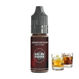 Jamaican Rum High Strength Flavouring - 230+ Flavours - Galaxy Food Flavours - 10ml Bottle