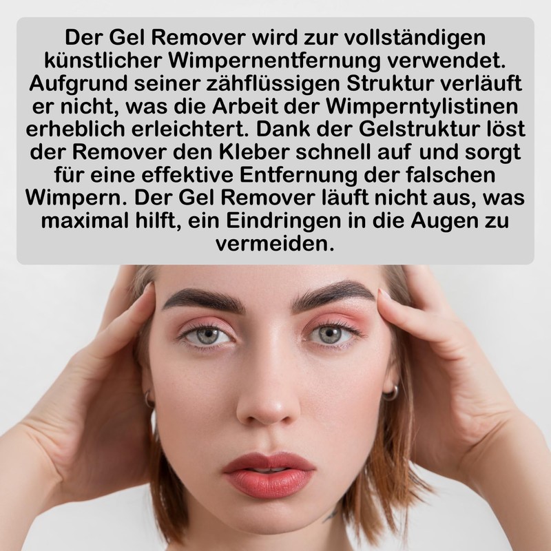 LOVELY Gel Remover for Eyelash Extension, 15 ml, Odourless, Quick