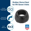 Camco 4" x 3" Sewer Hose Seal | Connects Directly