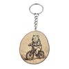 Promotech Pooh the Bear Makes Cycling Tour Handmade Laser Engraved