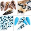 MOLILON Leopard Print Nail Foil Holographic Nail Foils Transfer Foil