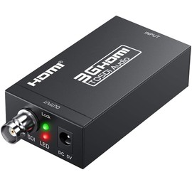 ELEVIEW EHD-030N HDMI to SDI Converter 1080p @ 60Hz HDMI to 3G-SDI/HD-SDI/SD-SDI Converter Adapter
