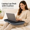 Cushioned Laptop Lap Desk for Home & Travel – Portable