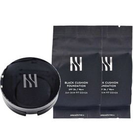 Hera [Total 3 pieces] Hera Black Cushion Foundation 23N1 Beige Original/Refill (Review Event) / [총 3개입] 헤라 블랙 쿠션 파운데이션 23N1 베이지 본품/리필(리뷰이벤트)