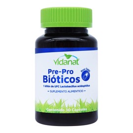 Pre ProBióticos 30 cápsulas Vidaat
