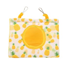 Zerodis Parrot Hammock, Birds Hammock Hut Bird Bed House Tent Budgie Shed Hanging Snuggle Cave Nest for Quaker Lovebirds Cockatiels