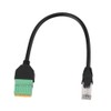 VBESTLIFE RJ45 Male Cable to 8 Pin Spring Adapter Terminal