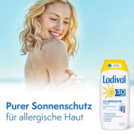 Ladival Allergic Skin Gel Sunscreen, SPF 30, 200 ml