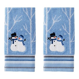 SKL Home Winter Friends Hand Towel, Blue