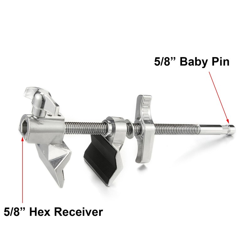 PHOCUS 7" End Jaw Grip with 5/8" Stud & Hex