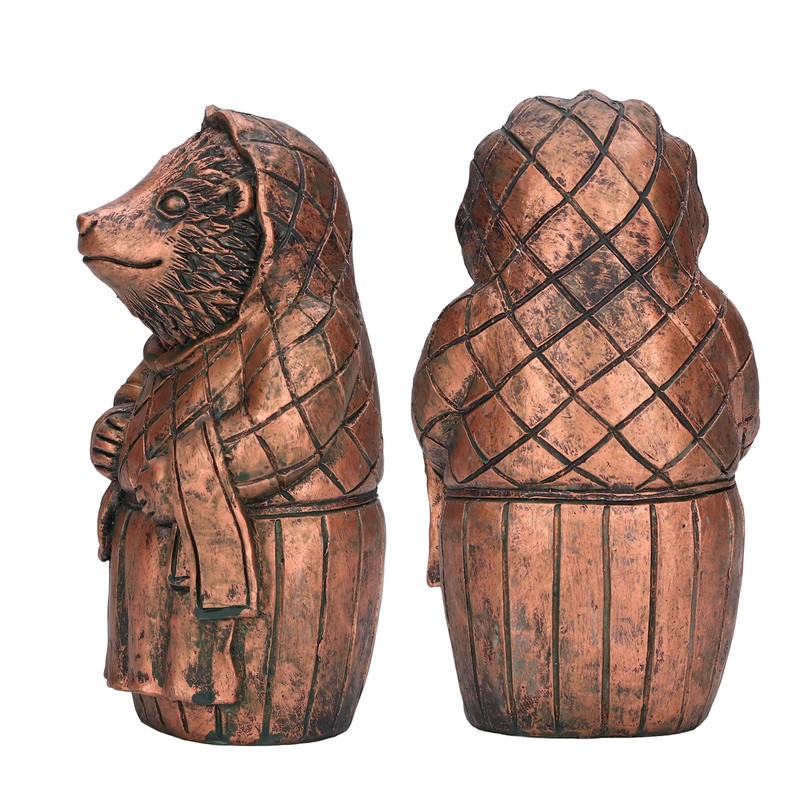 Hedgehog Garden Statue Hedgehog Shape Cute Appearance Resin Material Hedgehog
